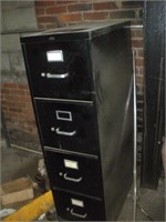 4 Drawer Filing Cabinet  15x27x53 Inches