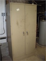 Metal Storage Cabinet  36x18x73 Inches