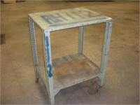 Metal Work Cart  30x24x40 Inches