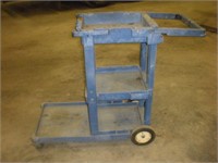 Plastic Work Cart  38x19x39 Inches