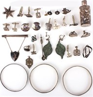 ASSORTED STERLING SILVER JEWELRY DEALER LOT