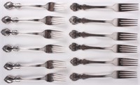 12 TOWLE STAINLESS STEEL FORKS