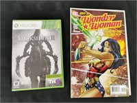 XBox 360 Darksiders II + Wonder Woman comic