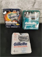 Gillette Proglide + Mach 3 + Skinguard Cartridges