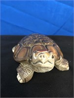 Vintage ATR stamped Turtle Sculpture