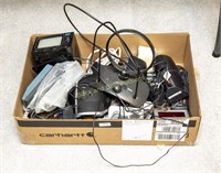 Box of assorted electronic items