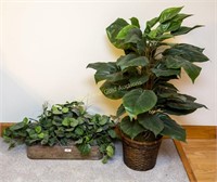 Pair of artificial plants