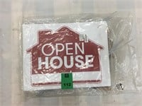 Lot of 5 Open House Real Estate Signs