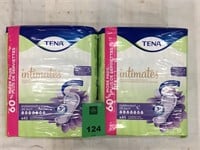 Lot of 2 TENA Overnight Incontinence Pads 45Ct