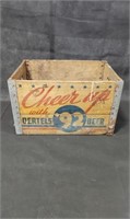 Oertel's 92 Advertising Beer Crate