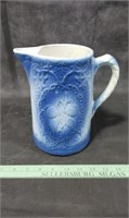 Early Blue and White Stone Pitcher