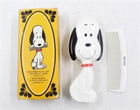 Vintage 1970 Avon Snoopy Comb & Brush w/ Box