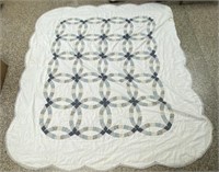 84"x93” Handmade Quilt. Ships