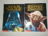 Lot of 2 Star Wars Books Yoda & Vader Covers