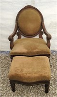 Parlor chair with autumn