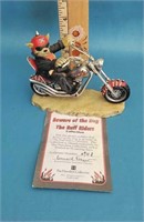The ruff riders collection resin figurines