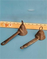 2- Vintage measuring scoops