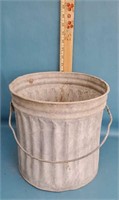 Galvanized bucket 11"×11"