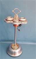 Art Deco ash tray stand with lighter (working)