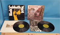 Black Sabbath vinyl LP records