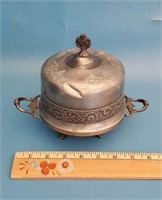 Vintage Royal triple plated covered dish
