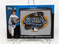 2010 Topps Josh Beckett World Series Comm. Patch