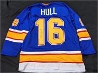 Brett Hull Signed St. Louis Blues Jersey W/ PSA