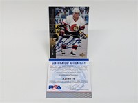 Pavol Demitra Signed Upper Deck #216 PSA COA