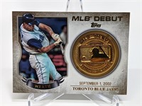 2016 Topps Jayson Werth MLB Debut Coin #MDM-JW