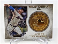 2016 Topps Matt Harvey MLB Debut Coin #MDM-MH RC