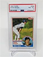 1983 Topps Wade Boggs #498 PSA 8 RC