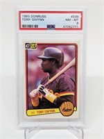 1983 Donruss Tony Gwynn #598 PSA 8 RC