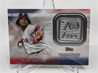 2021 Topps Pedro Martinez 70th Ann. Comm. Patch