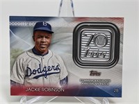 2021 Topps Jackie Robinson 70th Ann. Comm. Patch