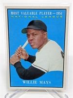 1954 Most Valuable Player NL Willie Mays #482
