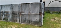10x16x6' Divided Dog Kennel (7 Panels)