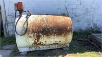 250 gallon fuel tank with electric pump