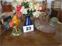 DECORATIVE LOT (CHICKEN & DUCK)