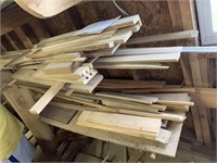 Large lot of miscellaneous wood