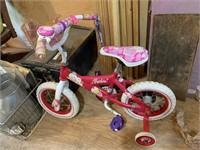 Barbie baby bike