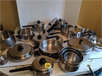 SS pots and pans