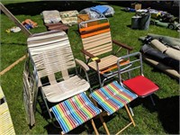 LAWN CHAIRS (6)