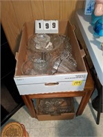 2 BOXES Clear glass lot
