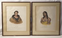 Two McKenney & Hall Color Lithographs