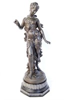 Hippolyte Moreau (1832-1927) Figural Bronze