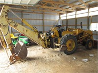 John Deere loader backhoe