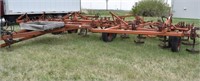 33ft CCIL DT Cultivator, w/Mounted Haukass Mole