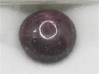 6.85 Cts Oval 6 Star Ruby with Certificate