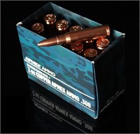 Lot of 10 x 99.9% Copper 2 oz 0.308 Bullets in Box