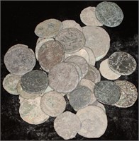 40 Pieces 75.3 g Ancient Roman Coin Lot